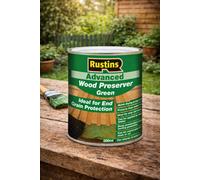 SuperGift.com Rustins Advanced Wood Preserver Green Tin 500Ml