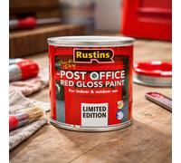 SuperGift.com Rustins Post Office Red Gloss Paint Tin 250Ml