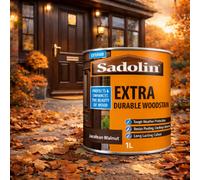 SuperGift.com Sadolin Extra Durable Woodstain Jacobean Walnut 1L