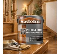 SuperGift.com Sadolin Polyurethane Extra Durable Varnish Satin Tin 2.5L
