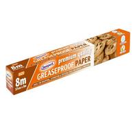 SuperGift.com Sealapack Greaseproof Paper 37Cm X 8M Non-Stick Baking & Food Preparation Paper For Cooking, Wrapping & Tray Lining