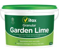 SuperGift.com Vitax Granular Garden Lime Tub 10Kg Soil Conditioner For Reducing Soil Acidity, Lawn Care, Vegetable Plots, Garden Preparation & P