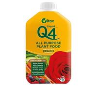 SuperGift.com Vitax Q4 All Purpose Plant Food Liquid 1L Multi-Purpose Plant Feed For Flowers, Vegetables, Fruit, Roses, Shrubs & Healthy Garden