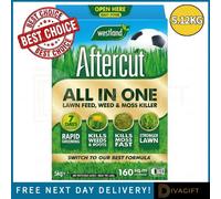 SuperGift.com Westland Aftercut All In One Lawn Feed, Weed & Moss Control 160M² 5.12Kg