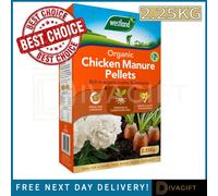 SuperGift.com Westland Organic Chicken Manure Pellets 2.25Kg Natural Organic Plant Food & Soil Improver