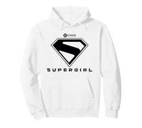 Supergirl 2026 Black Shield Pullover Hoodie