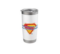 Supergirl 2026 Find Your Place Shield Stainless Steel Insulated Tumbler