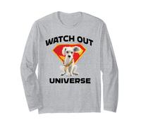 Supergirl 2026 Krypto Watch Out Universe Stacked Long Sleeve T-Shirt