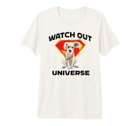 Supergirl 2026 Krypto Watch Out Universe Stacked Premium T-Shirt