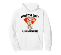 Supergirl 2026 Krypto Watch Out Universe Stacked Pullover Hoodie