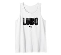 Supergirl 2026 Lobo Logo Tank Top