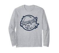 Supergirl 2026 Script Logo Circle Long Sleeve T-Shirt