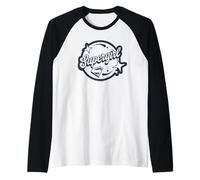 Supergirl 2026 Script Logo Circle Raglan Baseball Tee