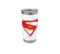 Supergirl 2026 Truth, Justice, Whatever Over Logo Stainless Steel Insulated Tumbler