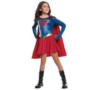 Super Girl Kids Costume Superhero Girls Fancy Dress DC Hero Superman Fancy Dress