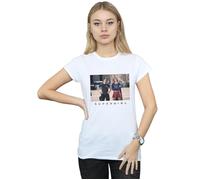 Supergirl TV Series Sisters Photograph Cotton T-Shirt DC Comics White L