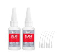Superglue for Plastic 100g, Strong All Purpose Repair Glue, Instant Super Glue for Plastic, Glass, Ceramic, Pottery, Metal, Jewellery, Wood, DIY