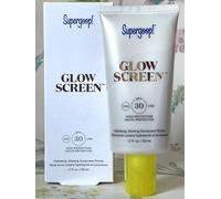 Supergoop Glow Screen Facial Sun Screen Primer Protection SPF 30 50ml RRP £35