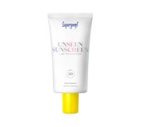 Supergoop! Unseen Sunscreen - SPF 30 - Invisible, Broad Spectrum Face Sunscreen + Makeup-Gripping Primer - Weightless, Scentless - For All Skin Types & Skin Tones - 2.5 fl oz