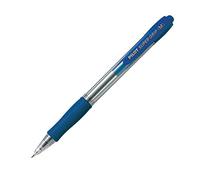 Supergrip Retractable Ballpoint Pen - Blue - Medium 1.0mm Tip - Pilotaa