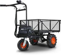 Superhandy 48V Electric Utility Garden Cart - Dc Li-Ion Powered 500Lbs Load And 1000Lbs+ Hauling Capacity Modular Cargo Bed