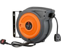 Superhandy Industrial Polypropylene Retractable Extension Cord Reel 20mx2.5mm²x3G in Grey Superhandy Grey