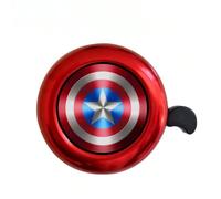 (Superhero-2, 20-22 mm) Marvel SpiderMan Bicycle Bell Cute Children MTB Bike Safe Warning Alarm Cycling Handlebar Bell Bicycle Horn Cycling Accessories