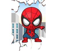 Superhero A5 Notebook: 80 Lined Pages for Journaling and Notes.: Compact A5 Size (6 x 9 inches) Journal with 3D Style Hero Cover, Portable for Kids and Boys, Lined Paper for Travel and School