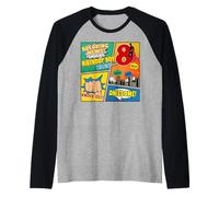 Superhero Birthday 8 Year Old Amazing Awesome Super 8th Raglan Baseball Tee