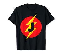 Superhero Costume Letter J Initial T-Shirt For Boys & Girls T-Shirt