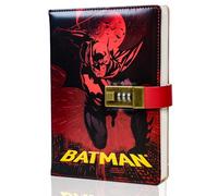 Superhero Diary with Lock - Comic-Inspired PU Leather Notebook Journal with Lock 228 Pages - Locked Diary Planner Organizer for Boys, Girls, Teens, Fans, School or Gift Use