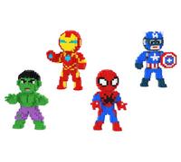 Superhero Inspired Micro Building Blocks Set: Spider man/One