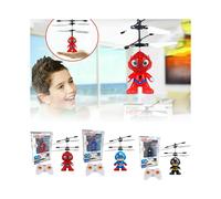 Superhero Iron Man Spiderman Batman RC Flying Remote Control Aircraft Airplane