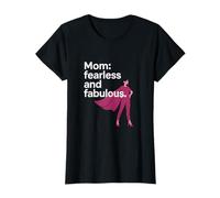Superhero Mom Fearless and Fabulous Mom Life novelty T-Shirt