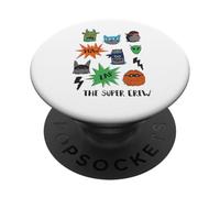 Superhero Monster Crew Animals Comics Mask Toys Party Kids PopSockets Adhesive PopGrip