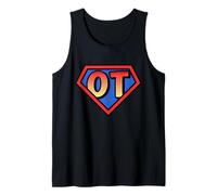 Superhero Occupational Therapy OT, Halloween Costume Tank Top