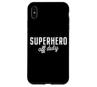 Superhero Off Duty Civilian Superhero Costume Disguise Case for iPhone XS Max