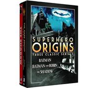 Superhero Origins: 3 Complete Serials BATMAN / BATMAN & ROBIN / SHADOW