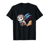 Superhero Panda On Motorcycle Adventure T-Shirt