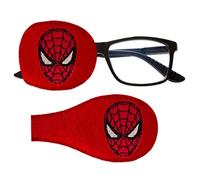 Superhero Reusable Fabric Eye Patch for Kids and Adults Orthoptic Amblyopia Lazy Eye Occlusion Therapy Treatment
