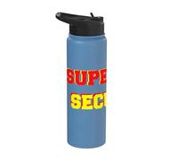 Superhero Security Stainless Steel Insulated Water Bottle
