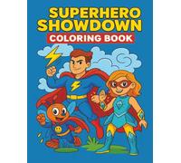 Superhero Showdown Coloring Book