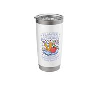 Superhero Sidekick Teaching Teach School Teacher Assistant Stainless Steel Insulated Tumbler
