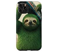 Superhero Sloth Saving the Day Case for iPhone 11 Pro
