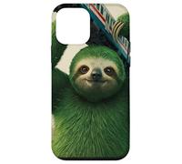 Superhero Sloth Saving the Day Case for iPhone 12 mini