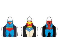 Superhero-Themed Cooking or Barbeque Aprons: Wonder Woman / One
