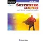 Superhero themes Book and Audio Online Clarinet Hal Leonard