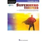 Superhero themes Book and Audio Online Tenor Saxophone Hal Leonard