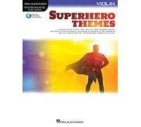Superhero Themes for Violin Instrumental Play-Along: Instrumental Play-Along - Violin