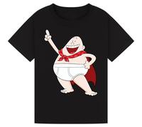 Superhero Underpants Book Character T-Shirt - Fun World Book Day Costume for Kids & Adults - Comical Outfit & Gift Idea Black 14-15Y